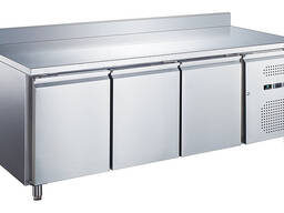 Стол холодильный Hurakan HKN-GN3TN-SB с бортом