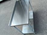 Zanglamaydigan po'latdan stol. Nerjaveykadan stol 114×50×85 (h) - fotosurat 5