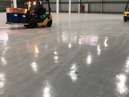 Стяжка , затирка, топпинг пола — под ключ ! замер , консультация бесплатно !