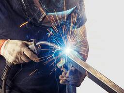 Сварочные работы: сварка полуавтоматическая; аргонная. .. , Мат-л: сталь; алюминий. ..