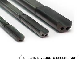 Сверла глубокого сверления, конусные, с коническим хвостиком, комбинированные