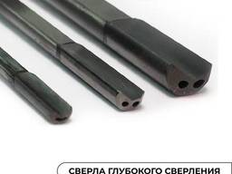 Сверла глубокого сверления, конусные, с коническим хвостиком, комбинированные