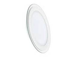 Светодиодный встраиваемый светильник круглый UltraGlass ДВО1810 12W-4000K-Wh ELT