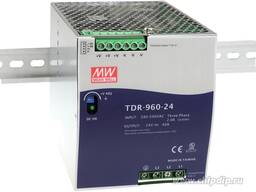 TDR-960-24, Блок питания, вход: 3-фазное 340-550В, выход: 24В,40А,960Вт