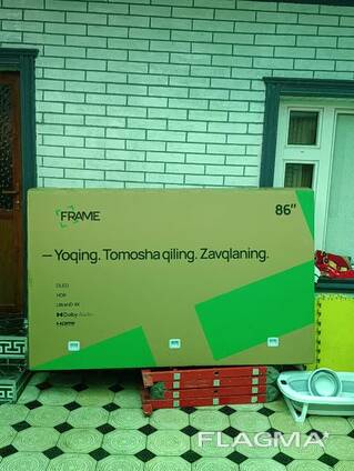 Телевизор Frame 86” DLED 4K Smart TV (Новый)