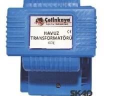 Трансформаторы для ламп в бассейна и фонтане.