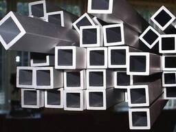 Профильная алюминиевая труба 20х20 мм, марок АД31Т1; АД31Т; АД31