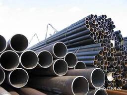 Труба стальная б/ш 219х8,0мм 9-12м ст.20