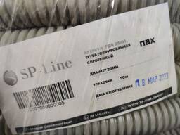 Трубы гофрированные ПВХ для кабеля 25мм IP55 -4750 сум