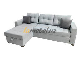 Угловой диван-кровать Monaco Light Gray