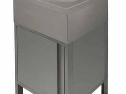 Ванна моечная кухонная 1 секц. нерж. - рукомойник .