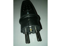 Вилка электрическая каучук