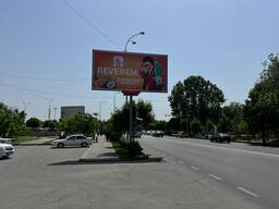 Vodiyda Bilbodlarga reklama joylash xizmati \ Реклама на билбордах в долине