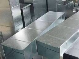 Воздуховод прямоугольный нержавеющий стальной 60—2000 мм