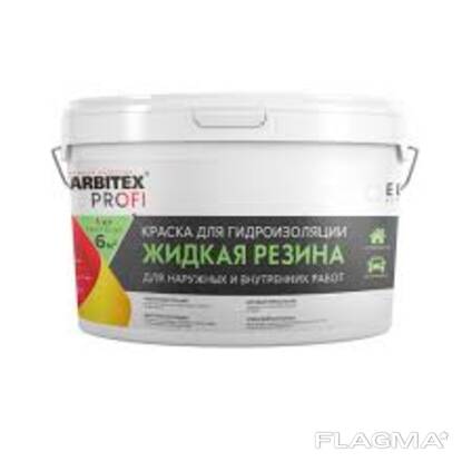 Высокоэластичной акриловой резиновой краски FARBITEX PROFI