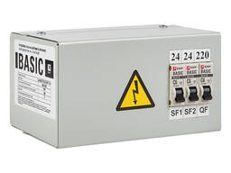 Ящик с понижающим трансформатором ЯТП 0.25кВА 220/24В (3 автомата) EKF Basic