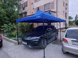 Yozgi teraslar uchun ochiq soyabonlar