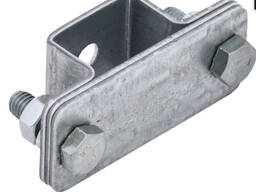 Зажим заземл. крест. стержень-пол. /прут. оц. сталь IEK